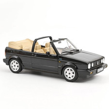 VW Volkswagen Golf Cabrio - 1992 - Nero - NOREV 1:18