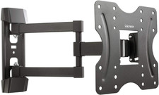 Staffa Inclinabile Da Parete per TV 23-42" LED LCD Plasma - 3 Snodi, VESA Fino a