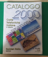 Catalogo schede telefoniche Italia Golden Editrice 2000 come foto