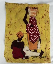 Batik pannello arte africana