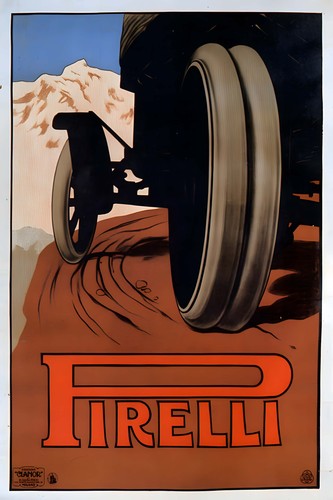 Poster pubblicitario vintage