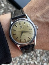 CERTINA DS Prima Generazione 36mm | In attesa di Brevetto Staybrite | Cal. 25-45 | Vintage 1960