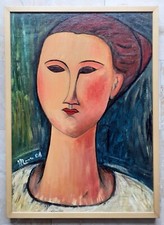 Quadro copia da Modigliani
