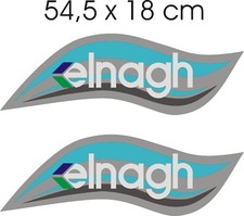 adesivi per camper elnagh 105 avanti e dietro 2 elementi come foto