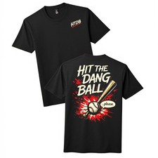 T-Shirt Baseball Hit The Dang
