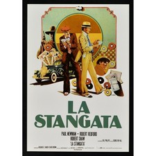 locandina LA STANGATA paul newman robert redford shaw george royhill cinema CAT3