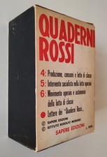 Quaderni rossi 4-5-6 (Sapere Edizioni)