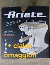 Ariete Macchina da Caffè Espresso Manuale Cialde Espresso Vintage Verde 