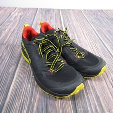 Scarpe La Sportiva Kaptiva Uomo Taglia 8 Nero Rosso Giallo Trail Running 2037-C