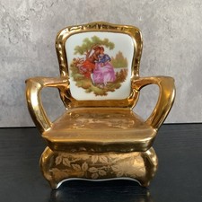 Sedia ninnolo oro Limoges