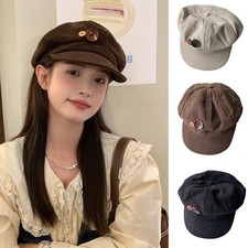 Cappello berretto Cord Newsboy