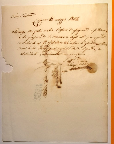 Collezione documenti antichi - collezione,