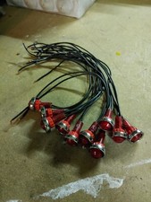 Segnalatore indicatore spia luminosa ROSSA 220V da pannello N°10