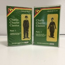 2x BETAMAX CHARLIE CHAPLIN CLASSICS PARTE 1 E 2 VIDEOCASSETTA CINEHOLLYWOOD