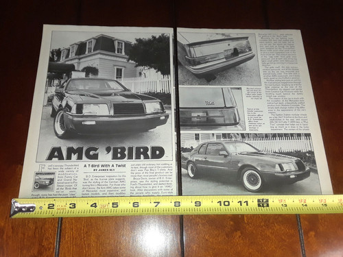 Ford thunderbird 1983 - thunderbird, v8