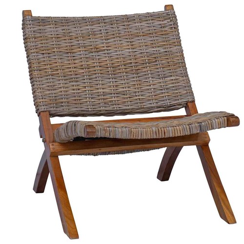 Sedia relax rattan kubu - rattan,