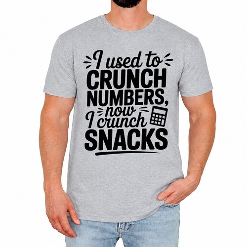 Shirt uomo crunch numbers - t-shirt,