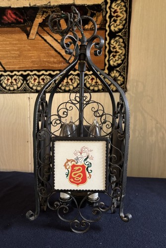 Lampadario vintage stemma - lampadario,