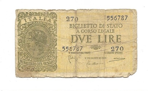 Banconote italiane lire del - italiane,
