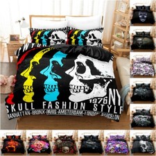 Set lenzuola teschio moda 3