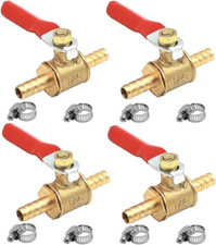 4 Pezzi Valvola a Sfera in