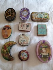 Scatole/Scatoline da COLLEZIONE in latta metallo VINTAGE - ANTICHE