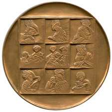 FRANCIA GIAMBOLOGNA JEAN DE BOULOGNE SCULTORE RINASCIMENTALE MEDAGLIA...