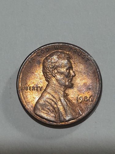 One cent 1986 - one,