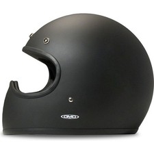 Casco moto integrale DMD Racer Standard nero opaco
