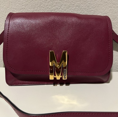 Moschino leather closure - leather, m-closure