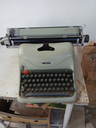 Macchina scrivere olivetti - macchina, da