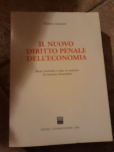 Nuovo diritto penale economia - nuovo,