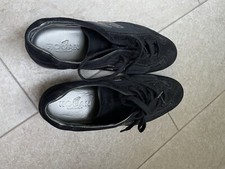 Scarpe Donna hogan Nere donna Scamosciate 37,5 Originali