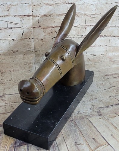 Statua testa mule astratta - testa,