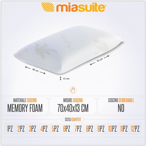 Cuscino memory rivestimento - memory,