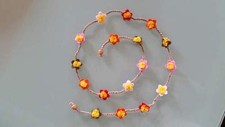 Cintura con fiori - in, tessuto