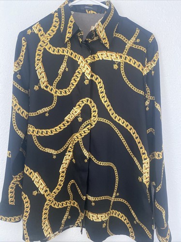 Camicia formale nera oro - formale, e