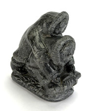 Statuina arte popolare lupo