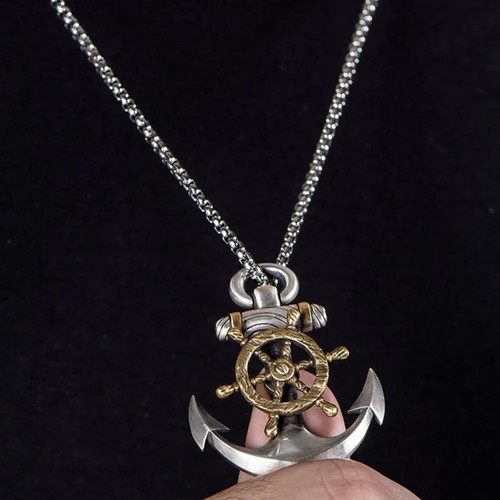 Collana uomo pirata - collana, ciondolo