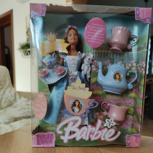 Barbie tea party - barbie,