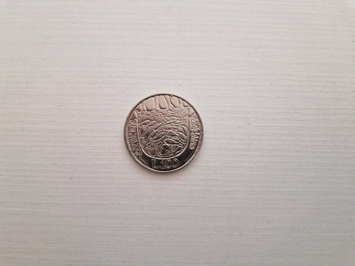 Moneta 100 lire citta - moneta, del