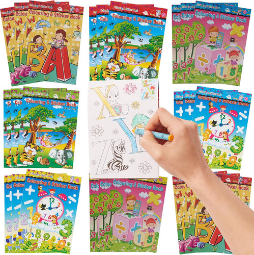 Mini libri colorare con - mini, da