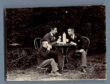 France, Brécourt (Essonne) Vintage citrate print. Vintage France Tirage citrat