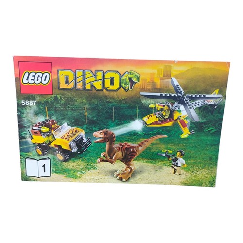 Lego 5887 dino - manuel, libro