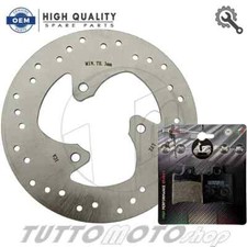 KIT DISCO FRENO ANTERIORE + PASTIGLIE RMS APRILIA RALLY 50 1999 2000 2001 2002