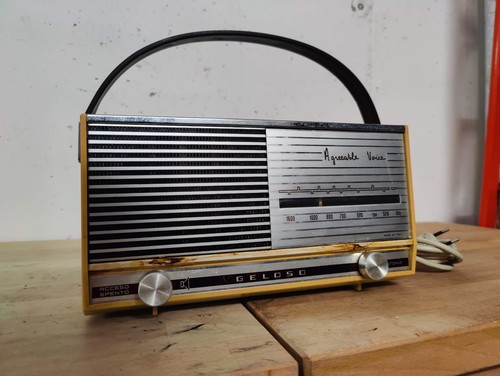 Radio vintage geloso - vintage,