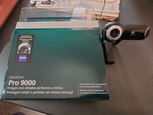Webcam logitech quickcam pro - webcam,