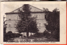 CARTOLINA S. ELPIDIO A MARE  FP  VIAGGIATA  1932 VILLA VEN. SEMINARIO DI FERMO