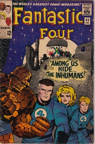 Fantastic four 45 silver - fantastic, #45