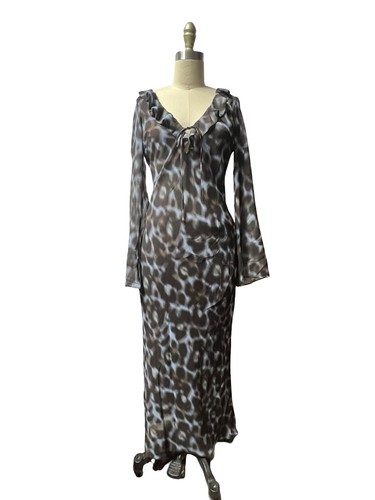 Maxi abito zara nero blu - maxi,